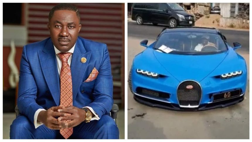 Despite buys a bugatti