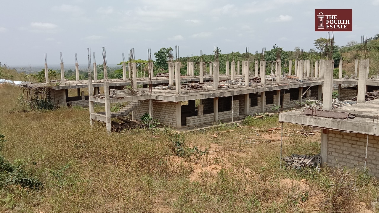 Abandoned E Block at Buoko in the Wenchi Municipality