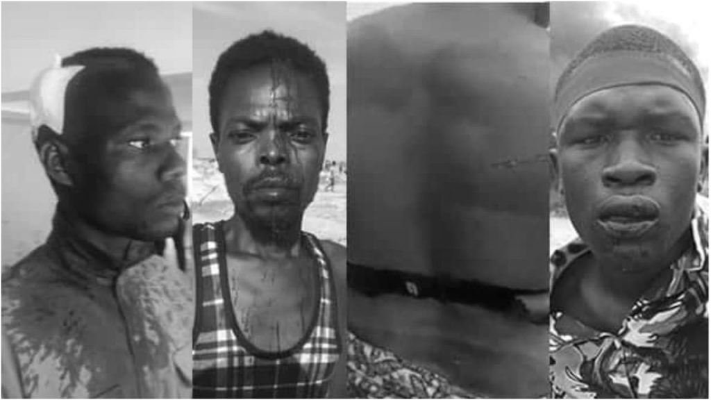 Some of victims of the latest violence in Ada