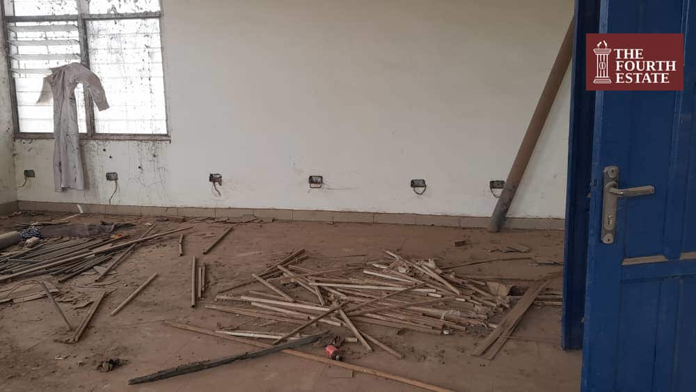 One of the rooms inside the community information centre in Talensi. 1