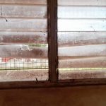 This is a window at the centre in the Bawku West District. 1