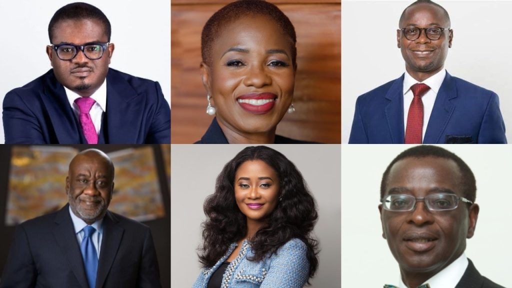 Some Board members of the Bank of Ghana
