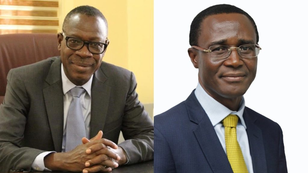 L-R: SML Ghana MD, Christain Sottie, Commissioner General of the Ghana Revenue Authority, Dr. Ammishaddai Owusu-Amoah