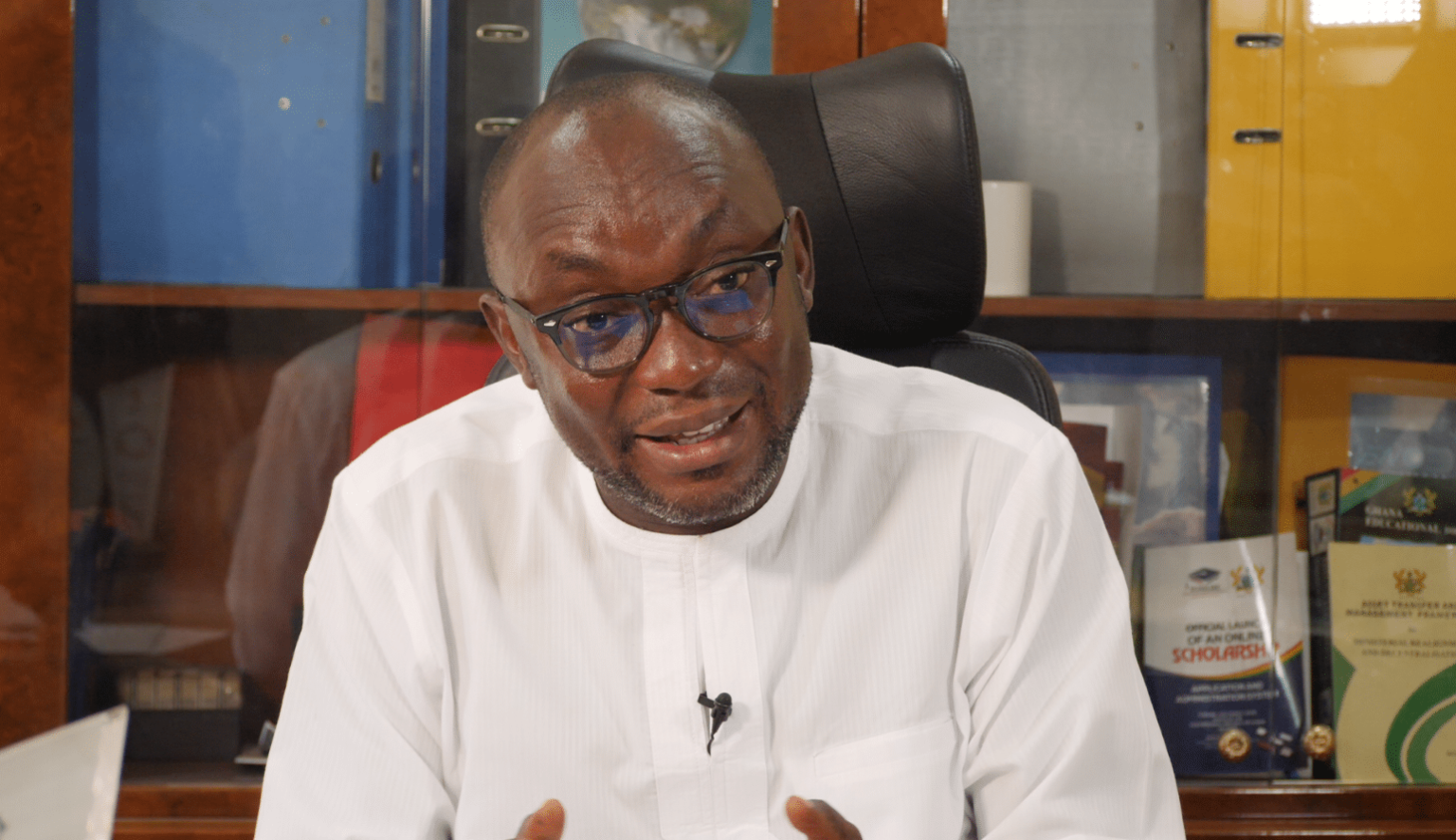 Dr Kingsley Agyemang, Registrar of the Scholarship Secretariat