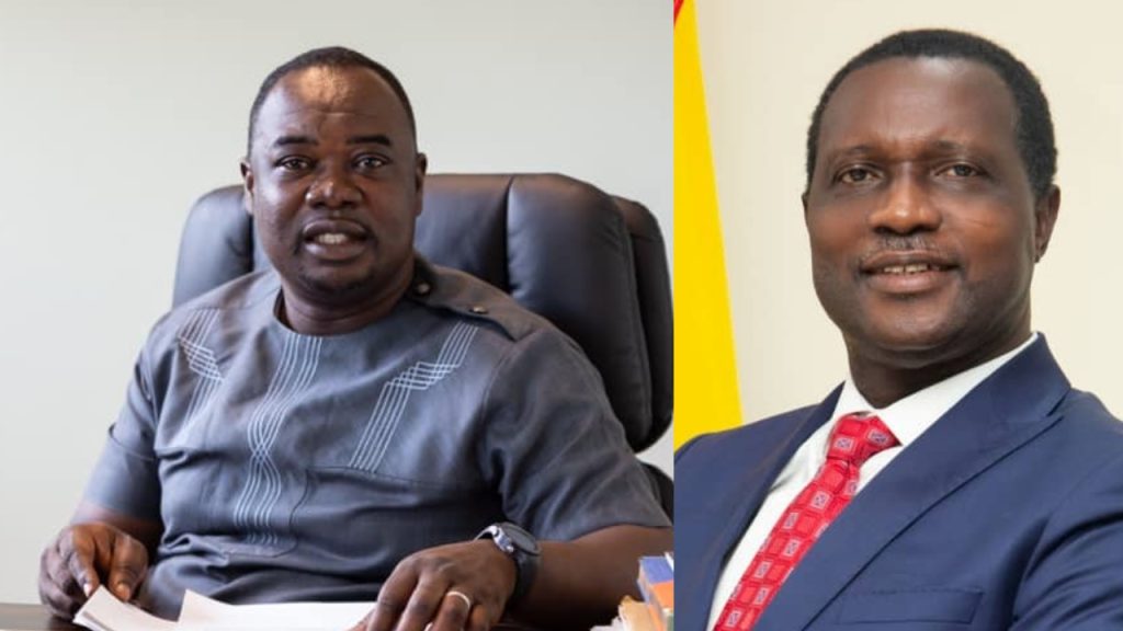 From L-R: PPA CEO, Frank Mante and Minister of Education, Dr Yaw Osei Adutwum